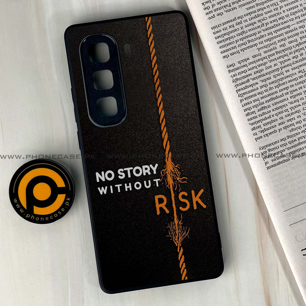 Infinix Hot 50 Pro Plus - The Risk Taker - Premium Metal Printed soft Bumper shock Proof Case  CS-34230 CS-35420