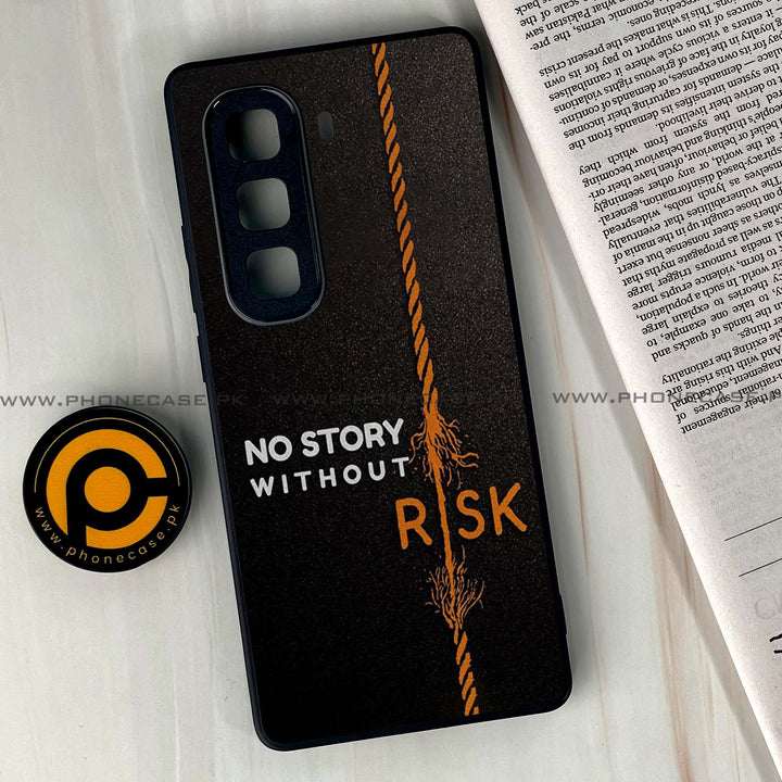 Infinix Hot 50 Pro Plus - The Risk Taker - Premium Metal Printed soft Bumper shock Proof Case CS-46836