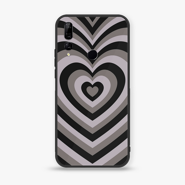 Huawei Y9 Prime (2019) - Heart Beat Design 1 - Premium Printed Glass soft Bumper shock Proof Case CS-37160