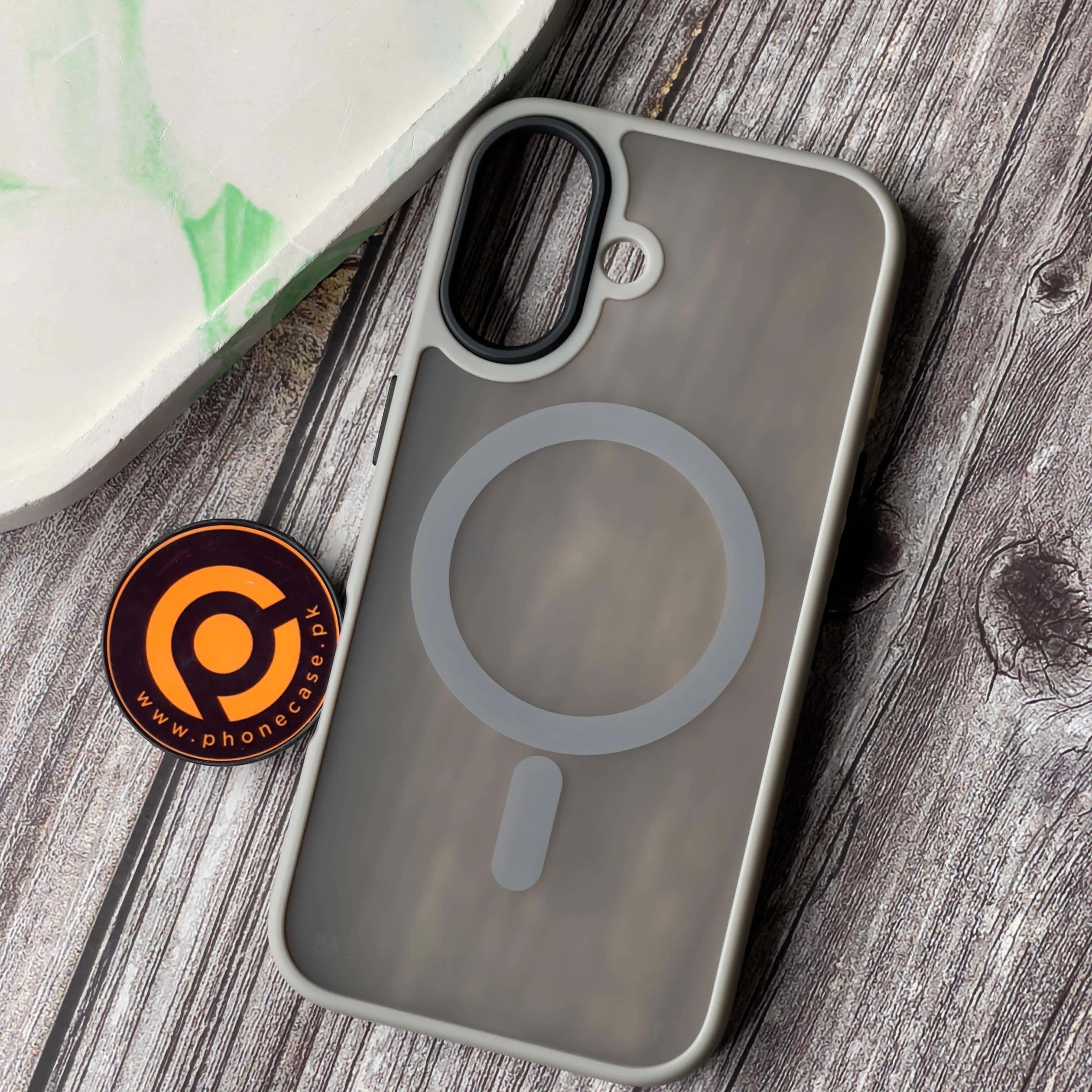 iPhone 16 - Premium Frosted MagSafe Supported Case