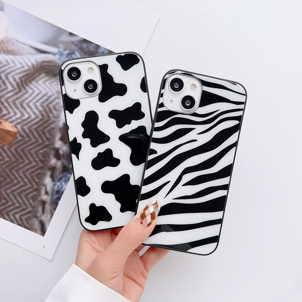 Moo Moo Pattern Metal Case For All Model