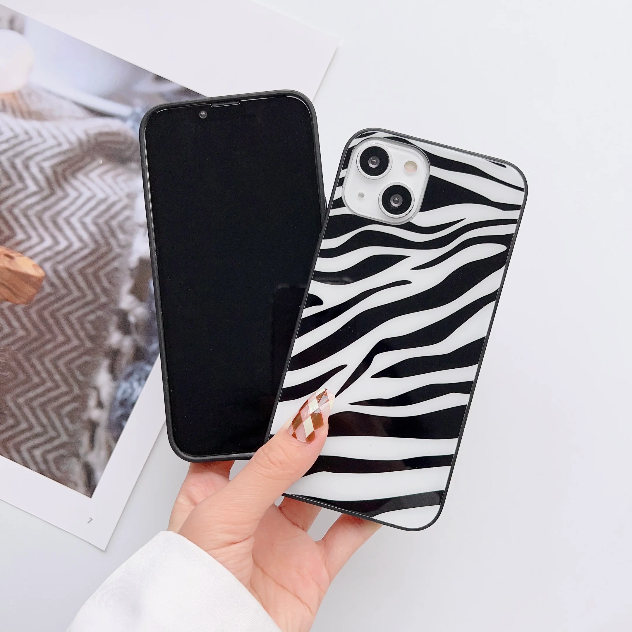 Moo Moo Pattern Metal Case For All Model