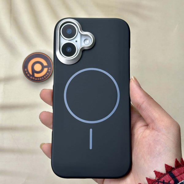iPhone 17 - Matte Finish Magnetic Ring MagSafe Case