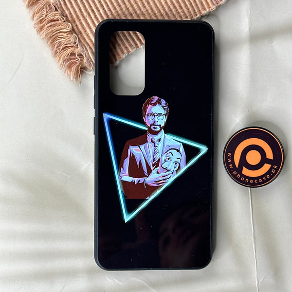 Vivo V19 - Professor - Premium Printed Glass soft Bumper shock Proof Case CS-43093