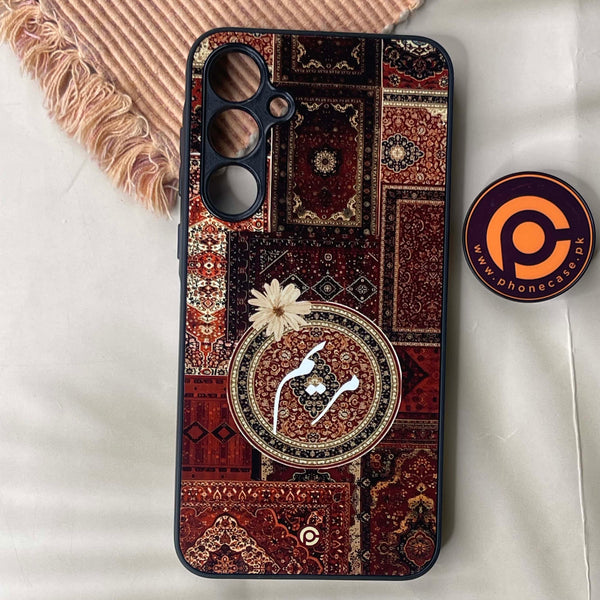 Samsung Galaxy A35 - Persian Calligraphy Art Custom Name (Maryam) - Premium Metal Printed soft Bumper shock Proof Case CS-43272