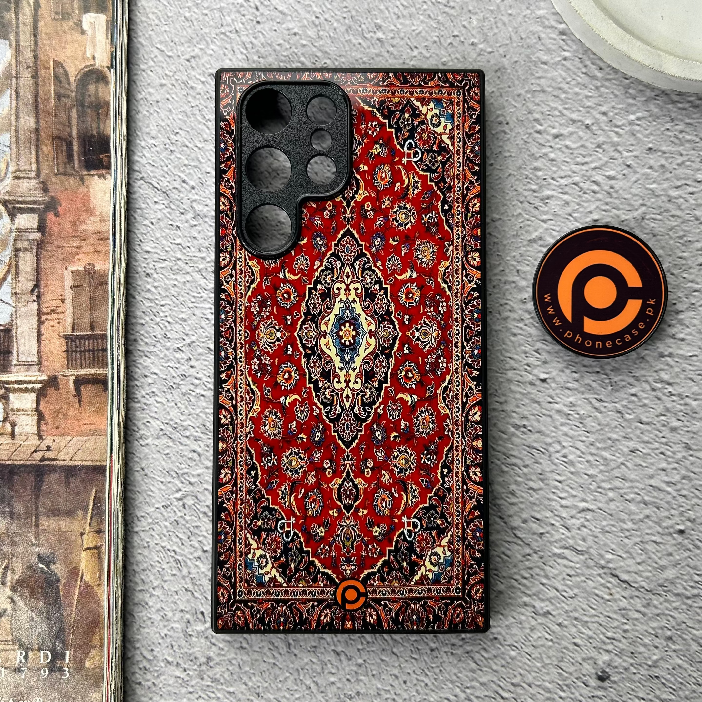 Persian Rugs Design Premium Metal Phone Case All Models