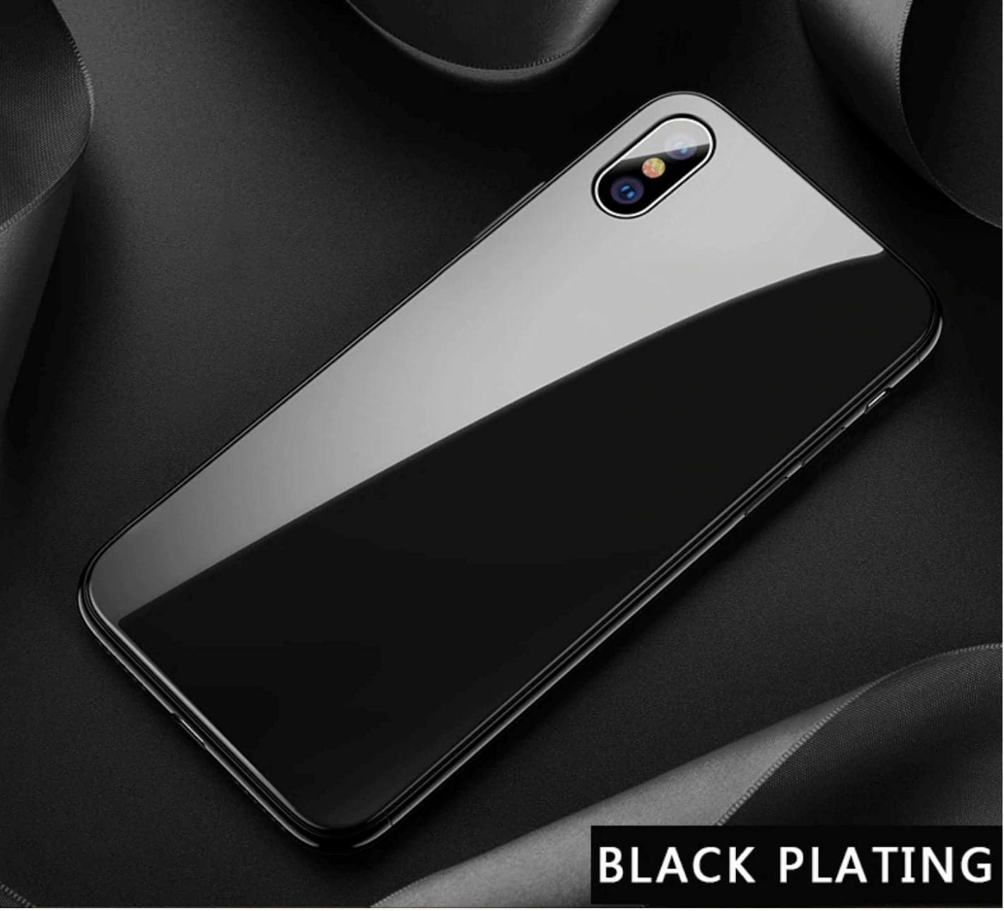 iPhone 6Plus/6sPlus Glass Back Tempered Glass Case