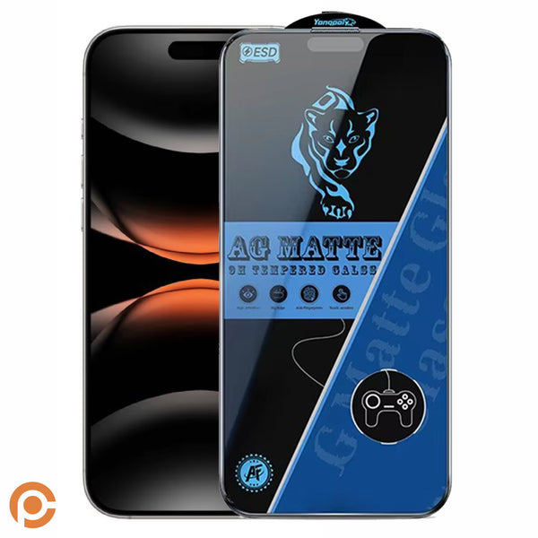 iPhone Air - 9H Matte Tempered Glass – Anti-Fingerprint, Anti-Scratch, Bubble-Free Screen Guard