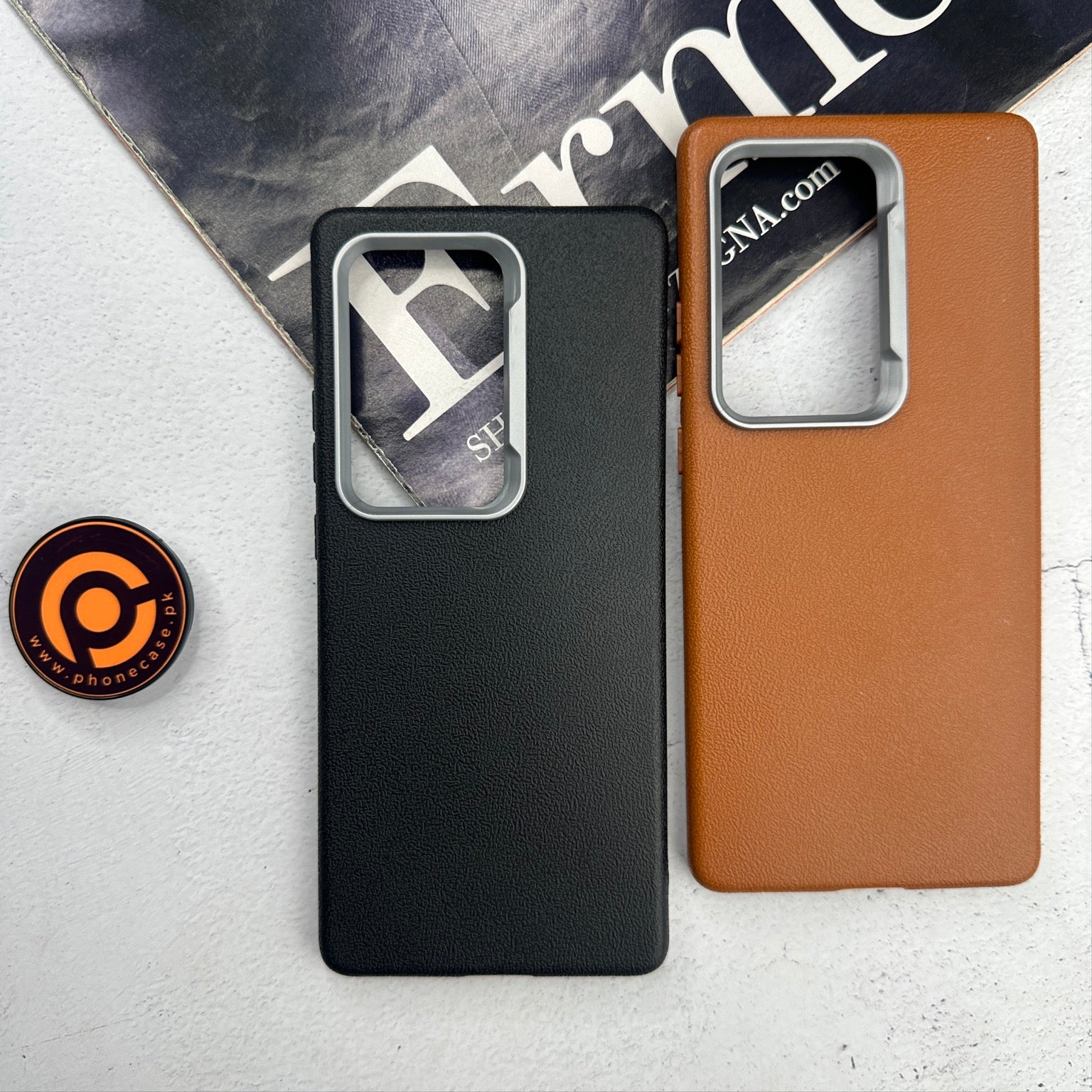 Infinix Hot 50 Pro Plus - Soft Leather Texture Slim TPU Case