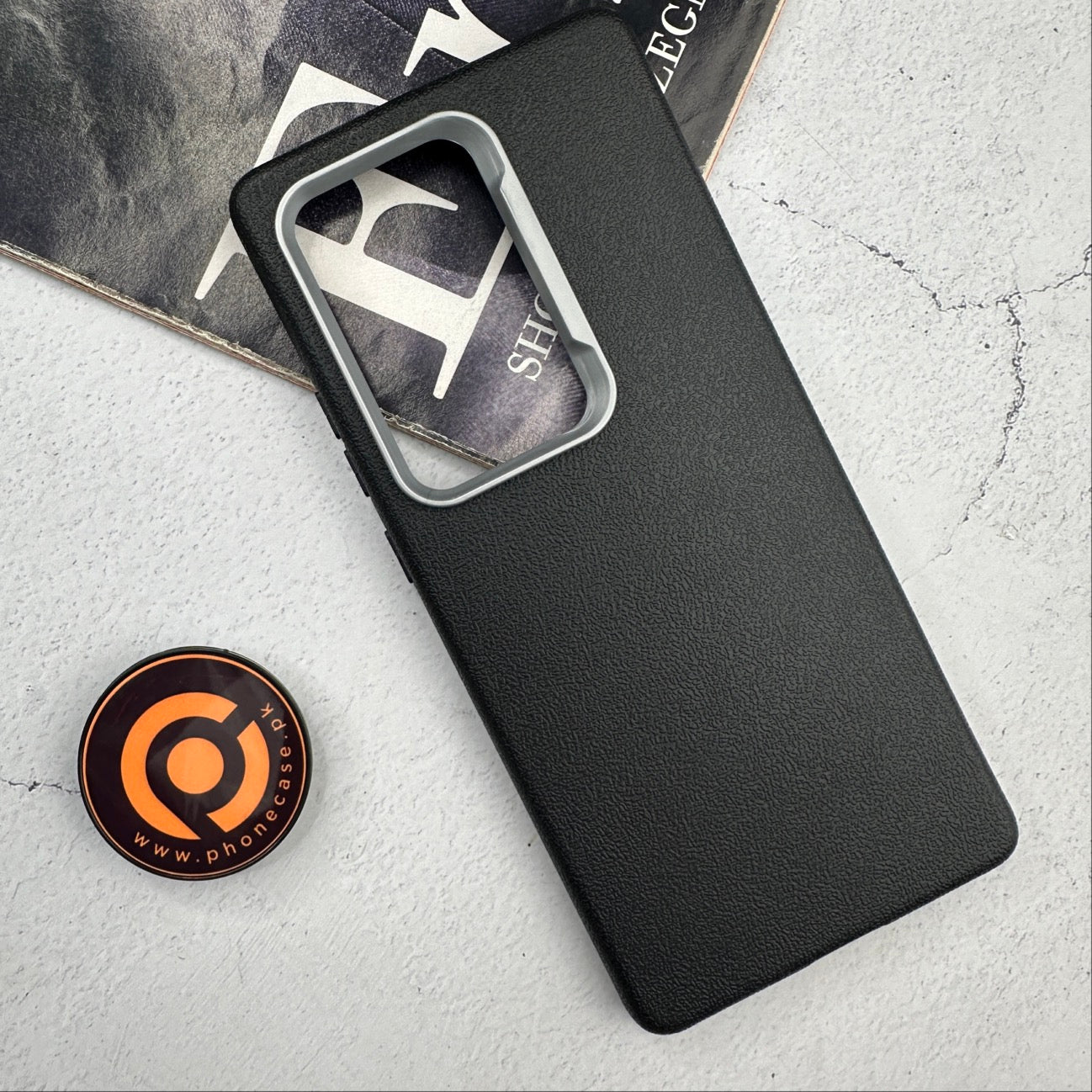 Infinix Hot 50 Pro Plus - Soft Leather Texture Slim TPU Case