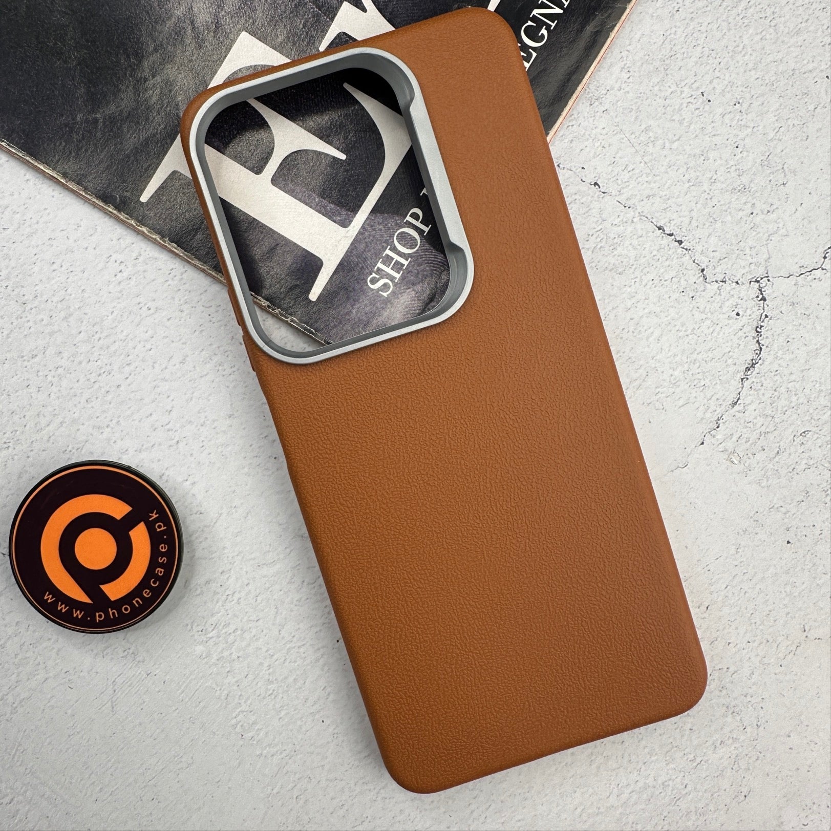 Vivo Y29 4G - Soft Leather Texture Slim TPU Case