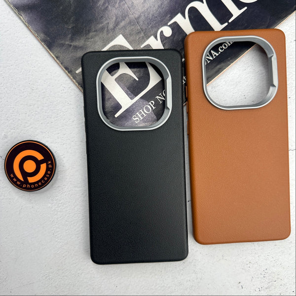 Xiaomi Redmi Note 14 Pro - Soft Leather Texture Slim TPU Case