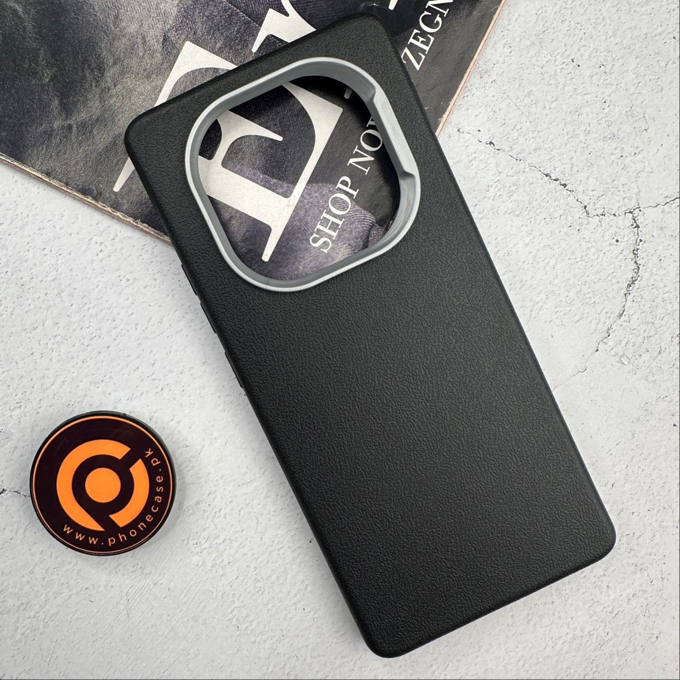 Xiaomi Redmi Note 14 Pro - Soft Leather Texture Slim TPU Case