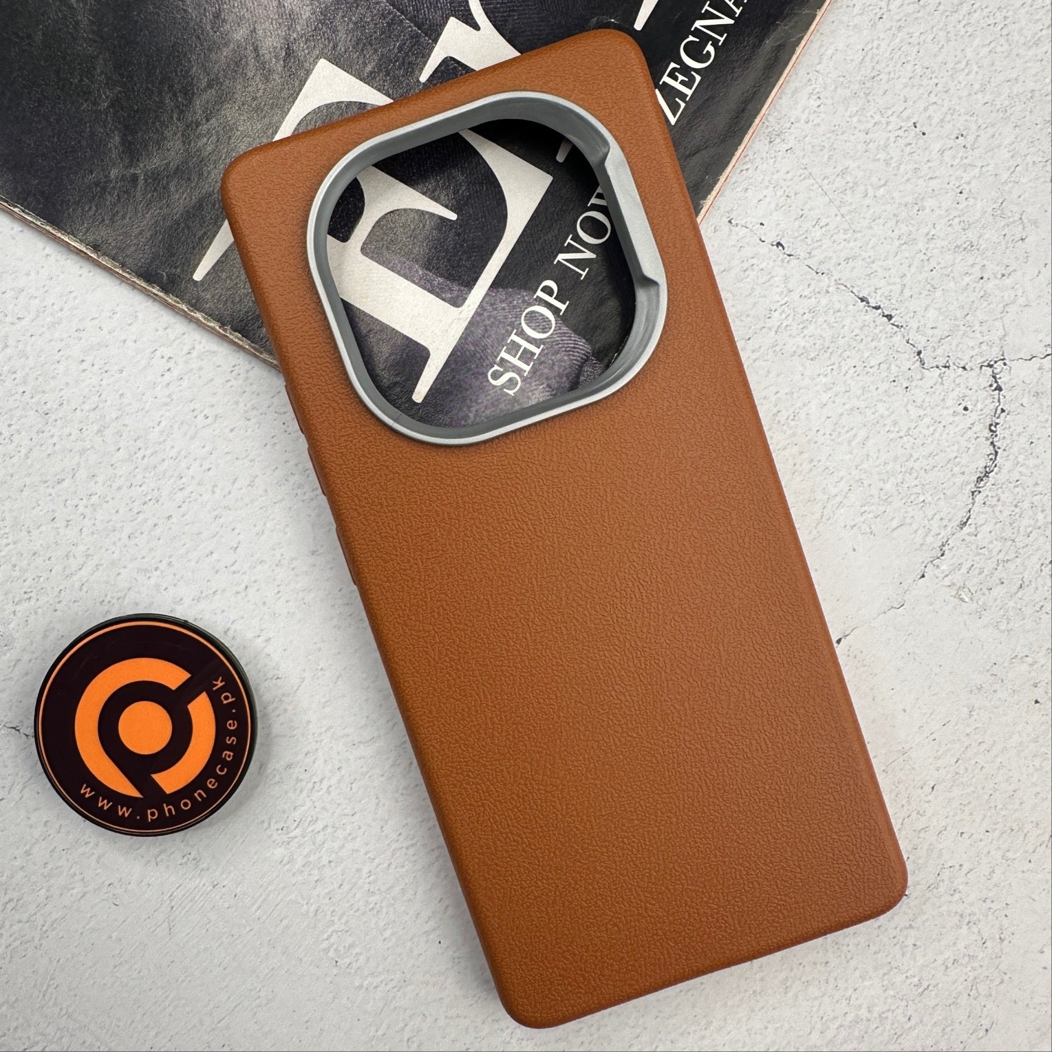 Xiaomi Redmi Note 14 Pro - Soft Leather Texture Slim TPU Case