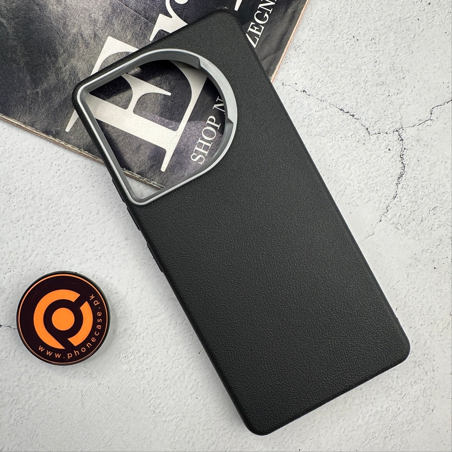 Tecno Camon 30 - Soft Leather Texture Slim TPU Case
