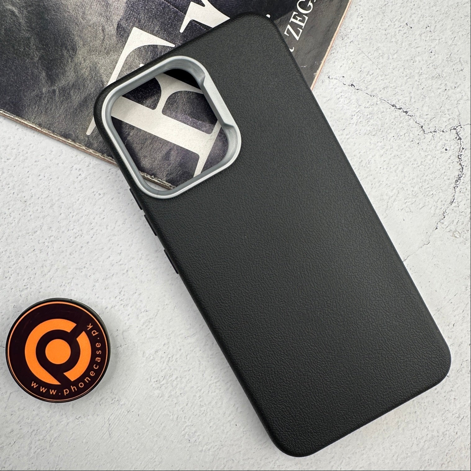 Oppo Reno 14F 5G - Soft Leather Texture Slim TPU Case