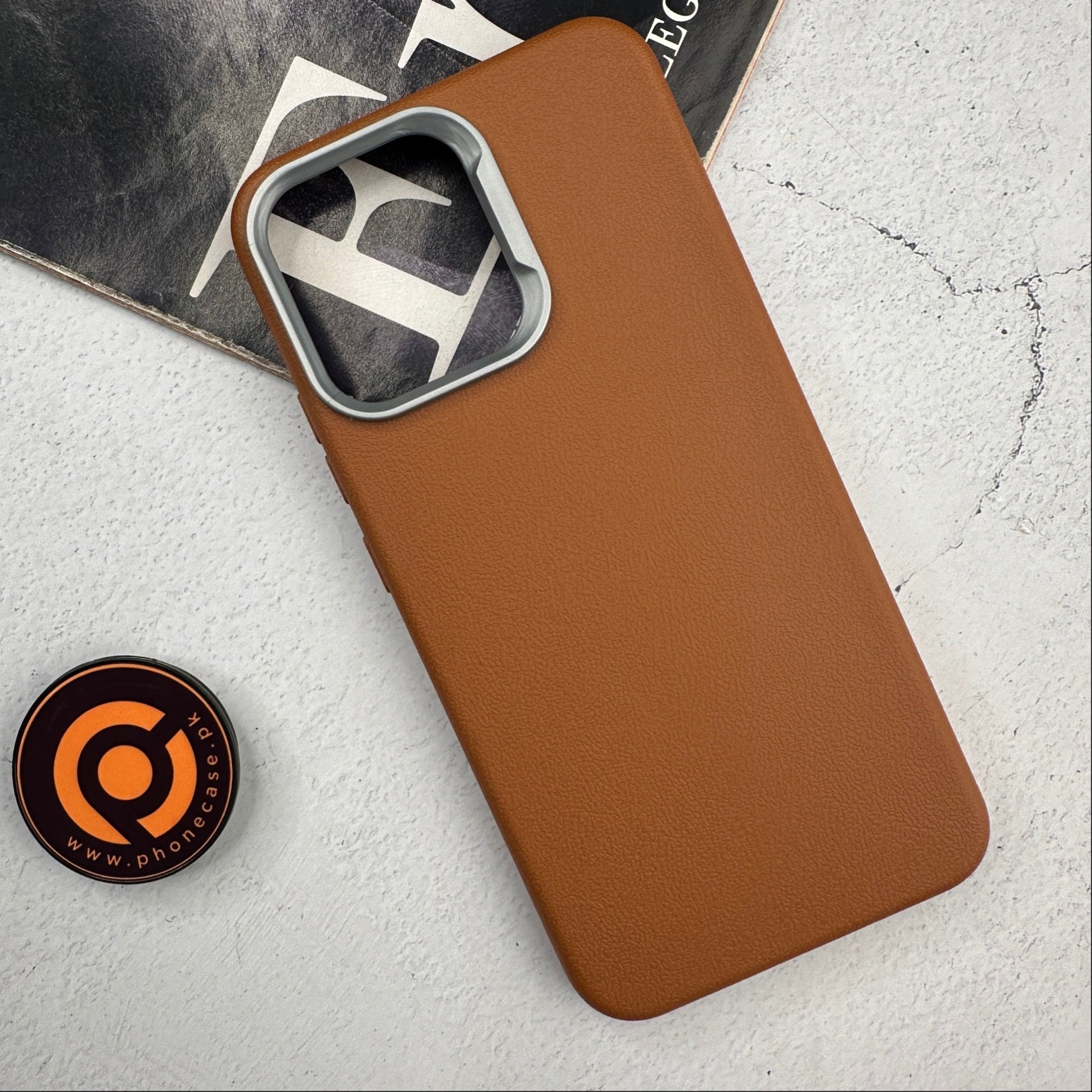 Oppo Reno 14F 5G - Soft Leather Texture Slim TPU Case