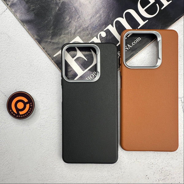 Oppo A5 Pro - Soft Leather Texture Slim TPU Case