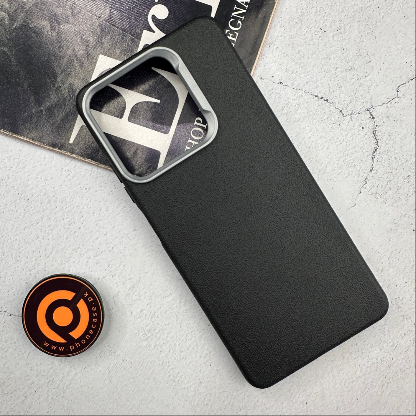 Oppo A5 Pro - Soft Leather Texture Slim TPU Case