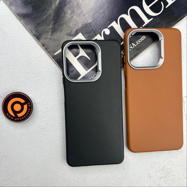 Oppo A5x - Soft Leather Texture Slim TPU Case