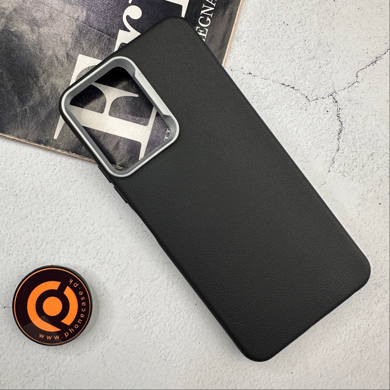Tecno Spark Go 2 - Soft Leather Texture Slim TPU Case