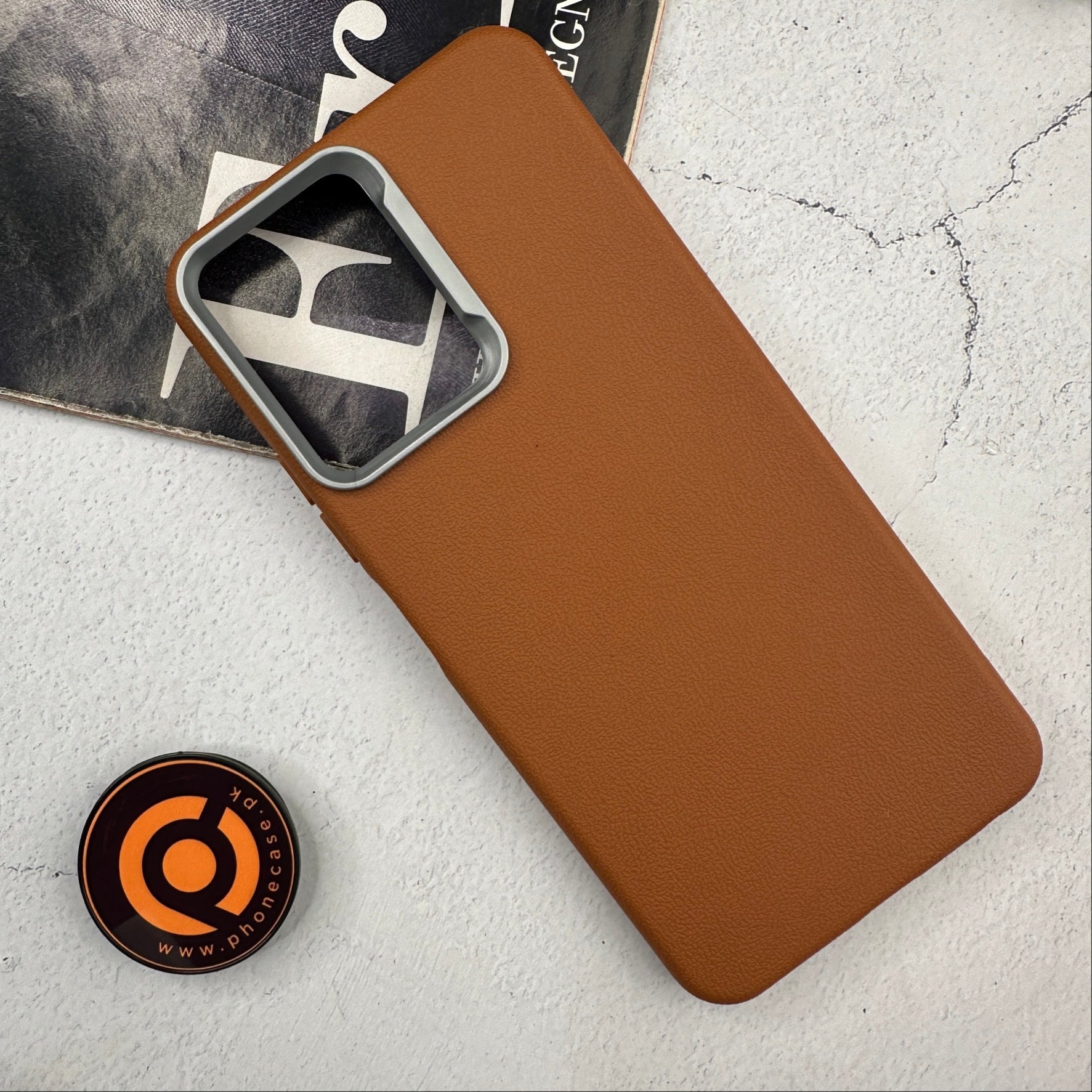 Tecno Spark Go 2 - Soft Leather Texture Slim TPU Case