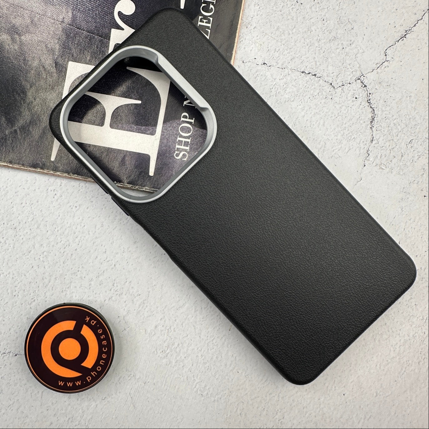 Tecno Spark GO 2024 / Infinix hot 40i / Infinix Smart 8 / Spark 20 / 20c / POP 8 - Soft Leather Texture Slim TPU Case