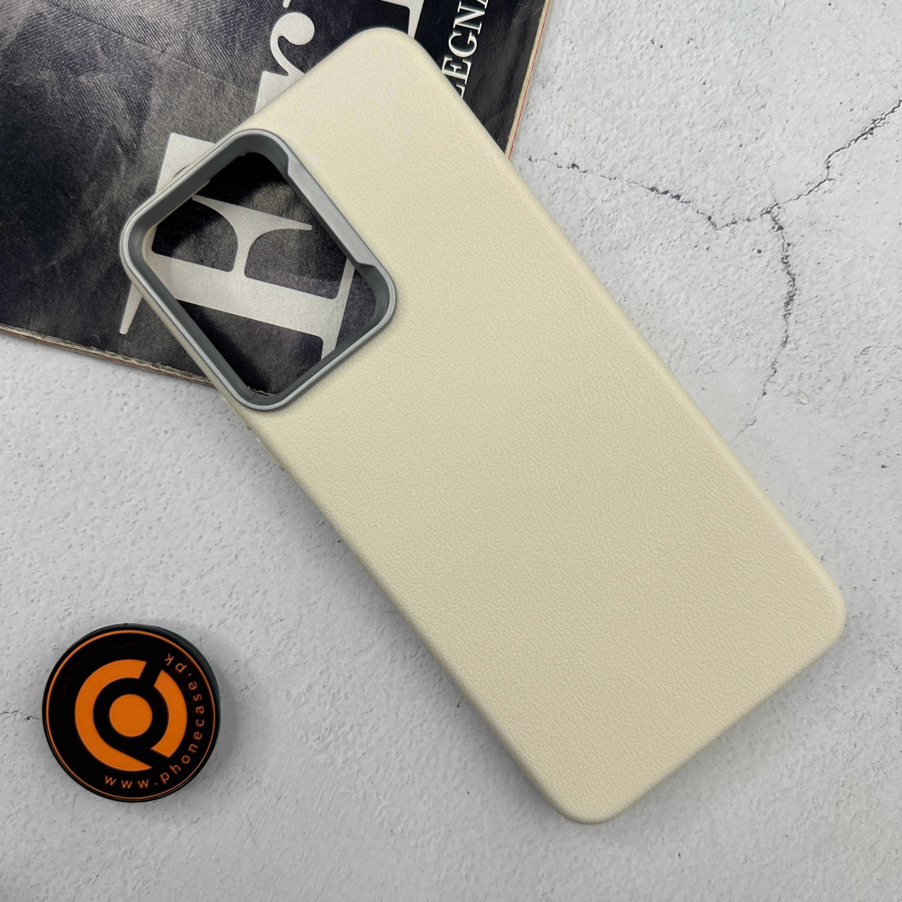 Infinix Smart 10 - Soft Leather Texture Slim TPU Case