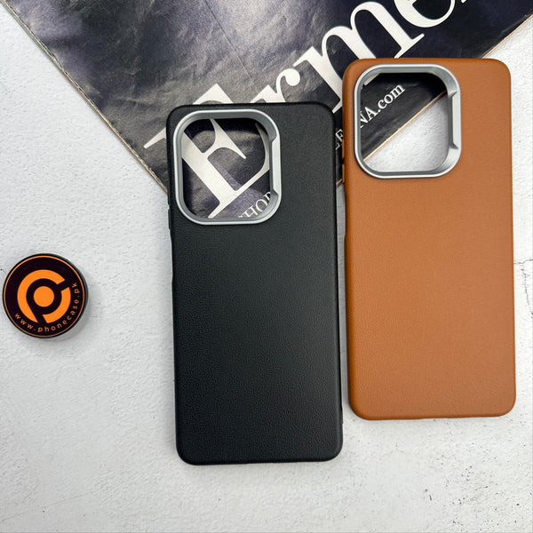 Oppo A5i - Soft Leather Texture Slim TPU Case