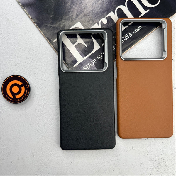 Infinix Note 40 4G - Soft Leather Texture Slim TPU Case