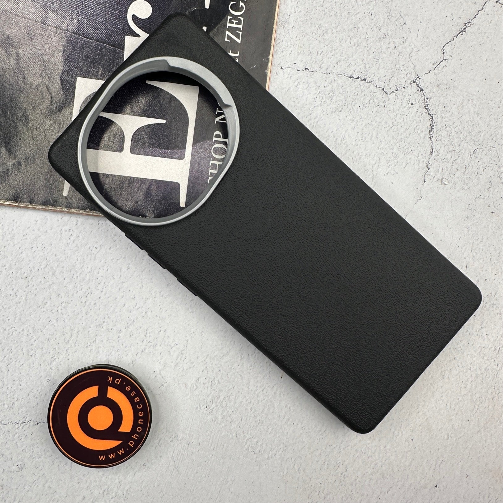 Tecno Camon 30s - Soft Leather Texture Slim TPU Case