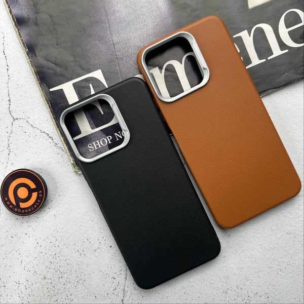 Tecno Spark 40C - Soft Leather Texture Slim TPU Case