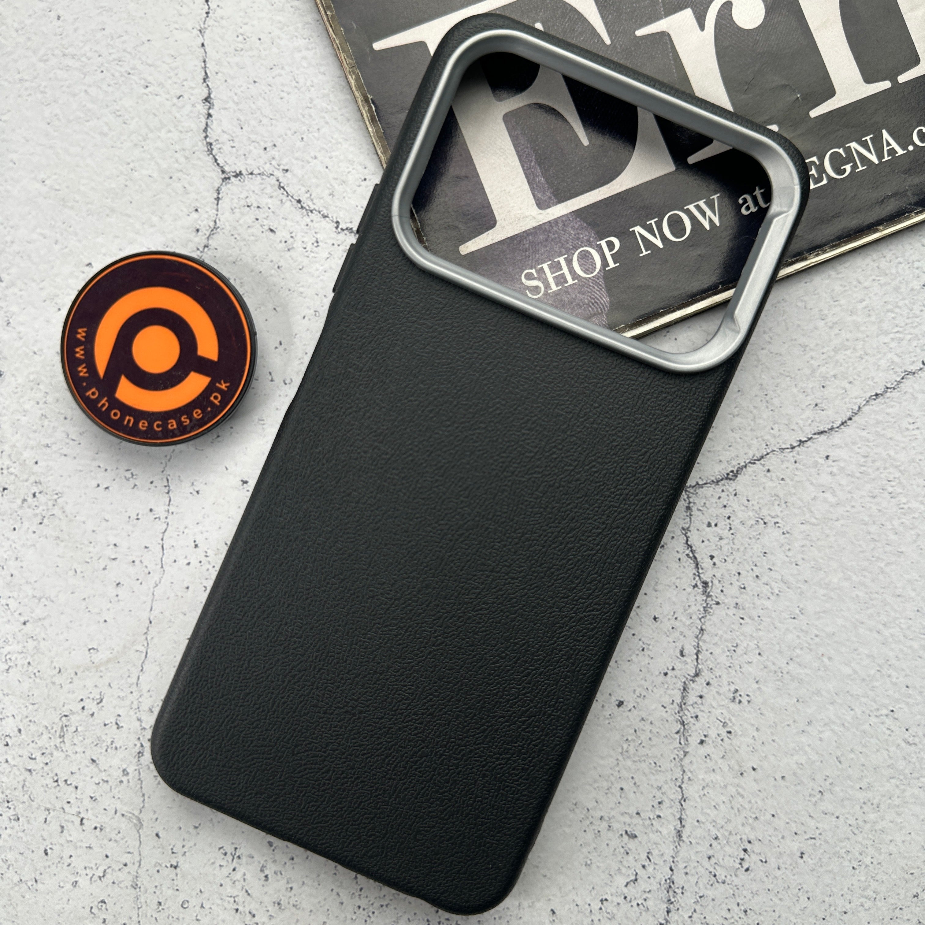 Tecno Spark 40 - Soft Leather Texture Slim TPU Case
