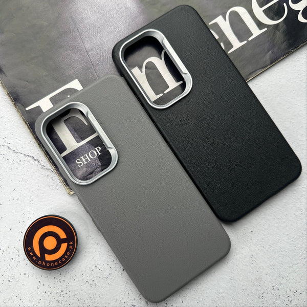 Infinix Hot 60 Pro - Soft Leather Texture Slim TPU Case