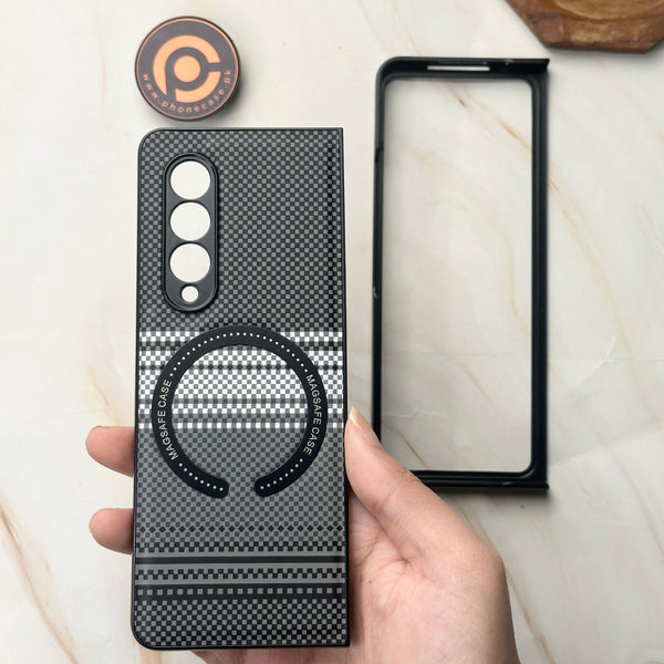 Samsung Galaxy Z Fold 3 - Premium Ultra Light Carbon Fiber Protective Cover