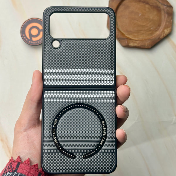 Samsung Galaxy Z Flip 4 - Premium Ultra Light Carbon Fiber Protective Cover