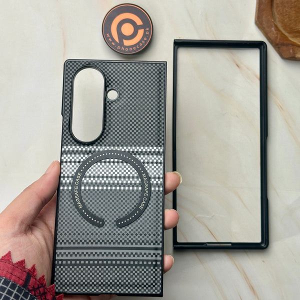 Samsung Galaxy Z Fold 7 - Premium Ultra Light Carbon Fiber Protective Cover