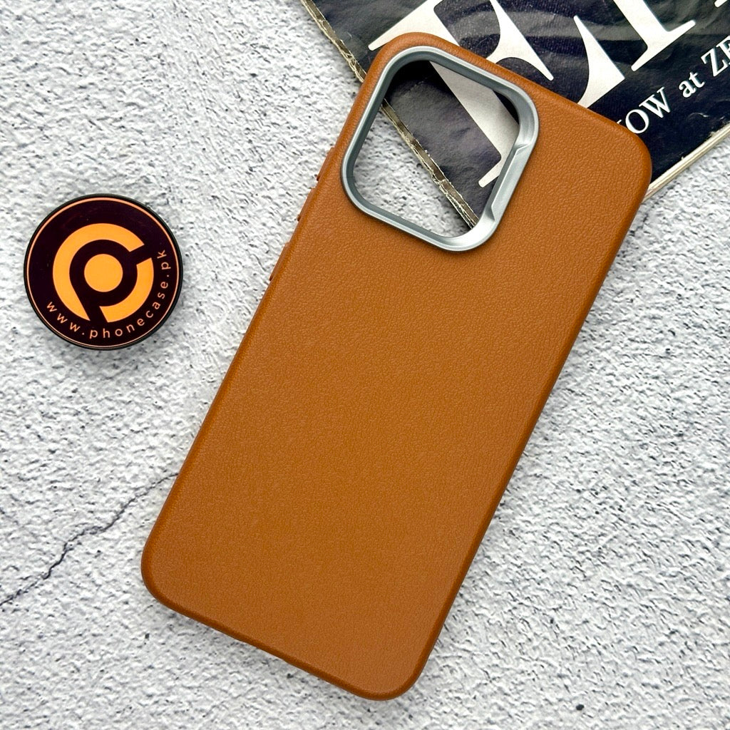 Oppo A6 Pro - Soft Leather Texture Slim TPU Case