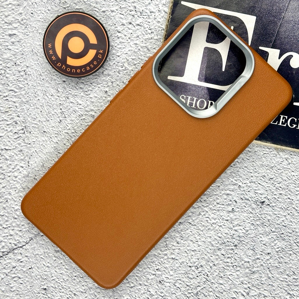 Vivo V60 Lite - Soft Leather Texture Slim TPU Case
