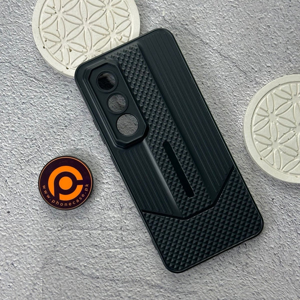 Itel S25 - Durable Anti-Fall Blackout TPU Back Cover with Camera Protection