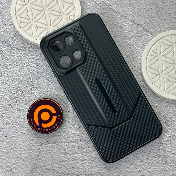 Oppo A6 Pro - Durable Anti-Fall Blackout TPU Back Cover with Camera Protection