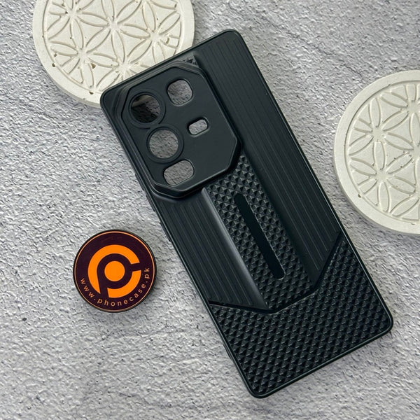 Infinix Note 50/ Note 50 Pro 4G - Durable Anti-Fall Blackout TPU Back Cover with Camera Protection