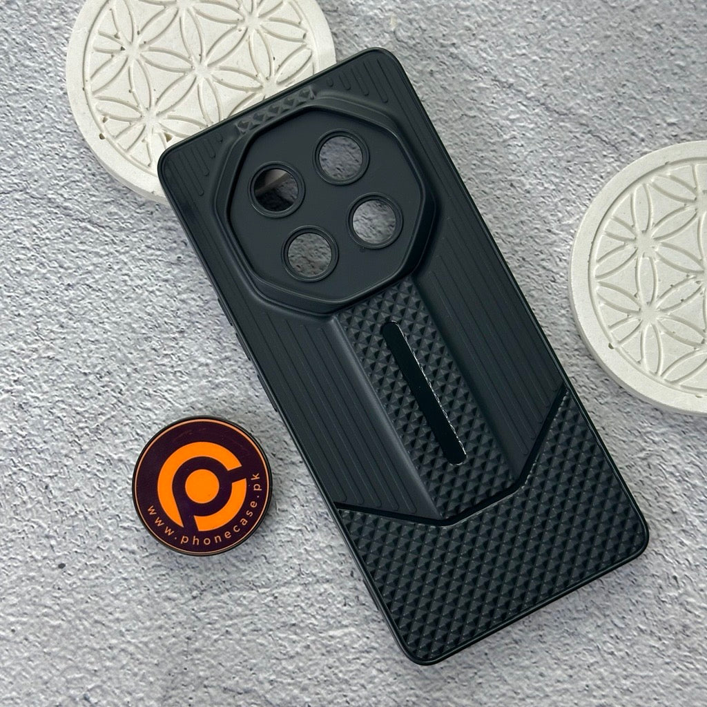 Honor X9c 5G - Durable Anti-Fall Blackout TPU Back Cover with Camera Protection