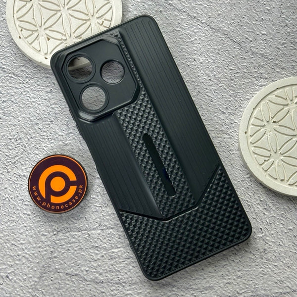 Oppo A5 Pro - Durable Anti-Fall Blackout TPU Back Cover with Camera Protection