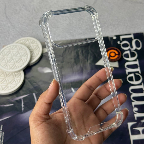 iPhone 17 Pro - Anti Crash Shock Proof Transparent Case