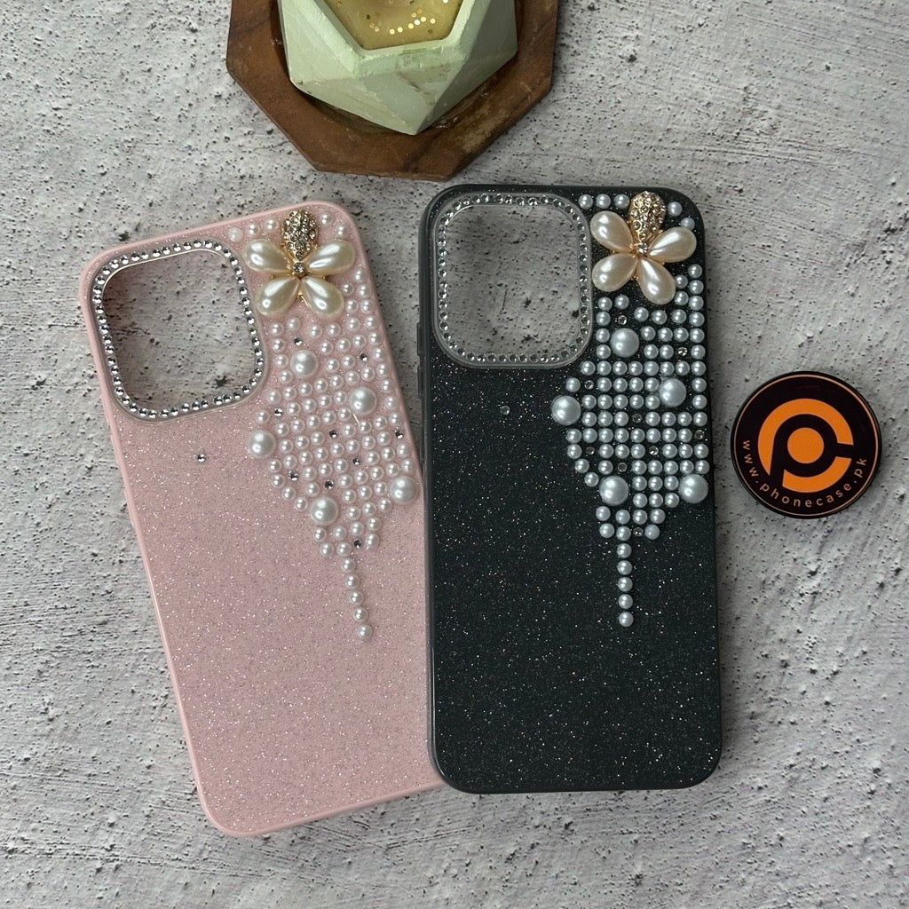 Oppo A6 Pro - Cute Pearl Blossom Glitter Diamond Case