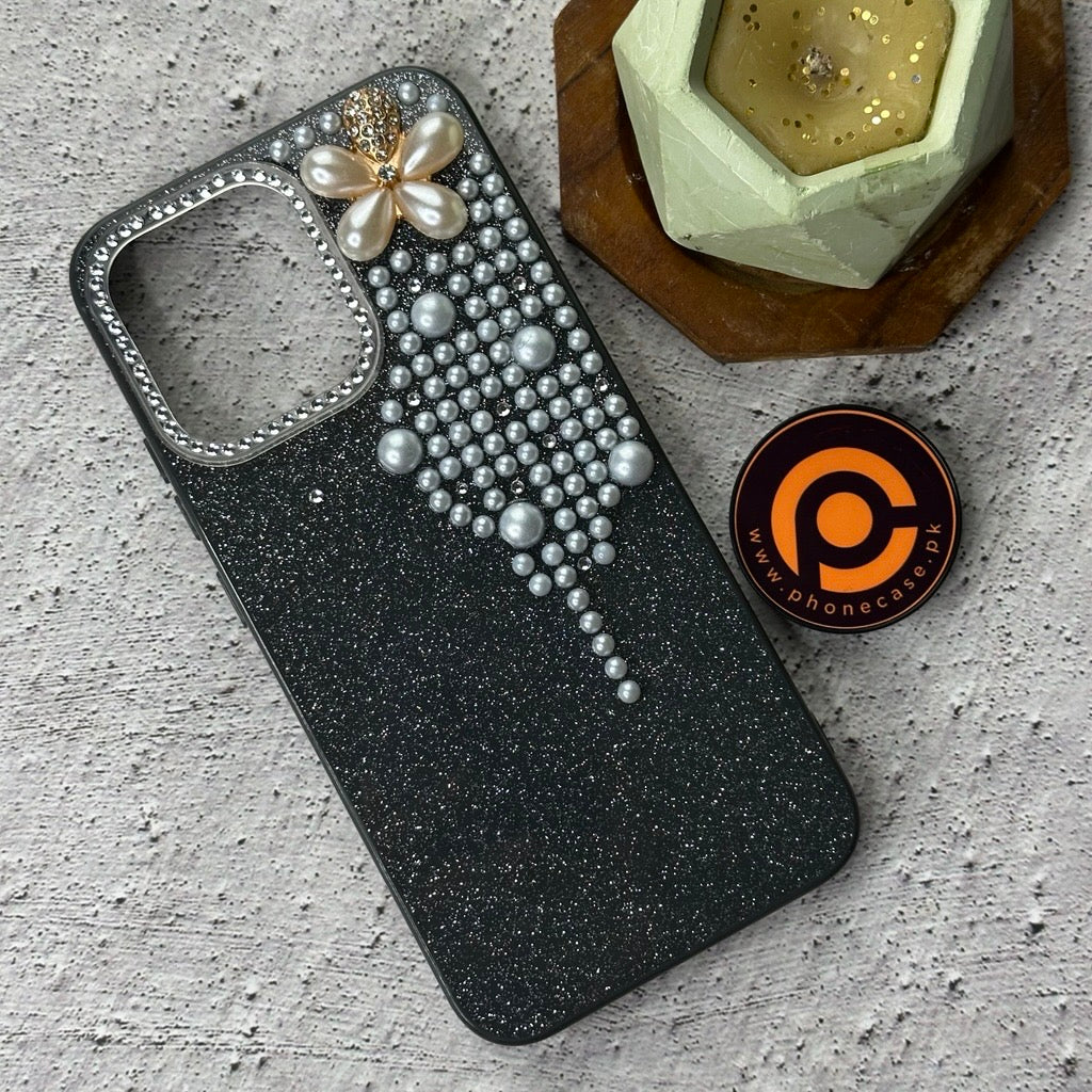Oppo A6 Pro - Cute Pearl Blossom Glitter Diamond Case