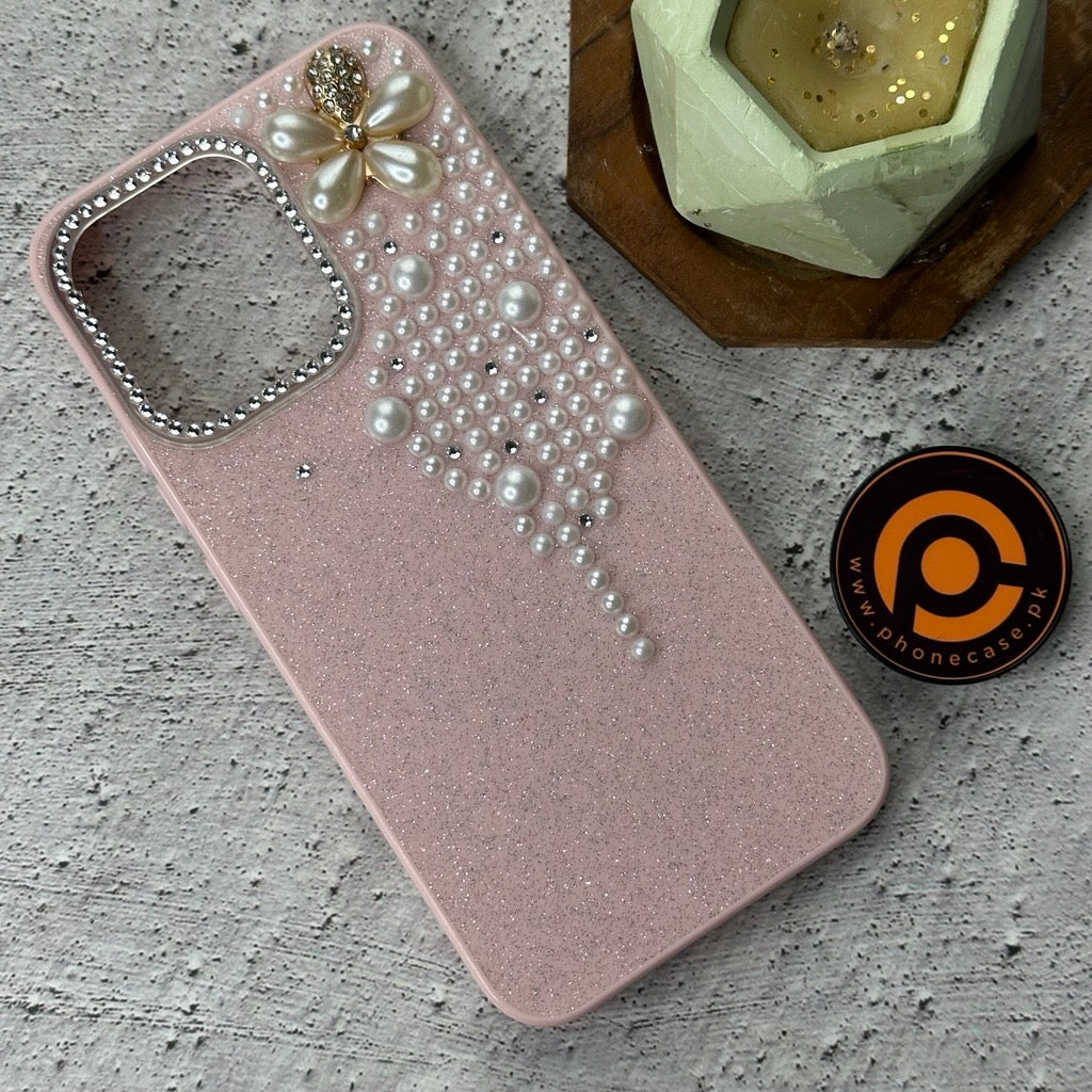 Oppo A6 Pro - Cute Pearl Blossom Glitter Diamond Case