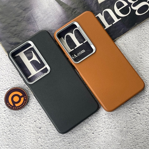 Realme 15 - Soft Leather Texture Slim TPU Case