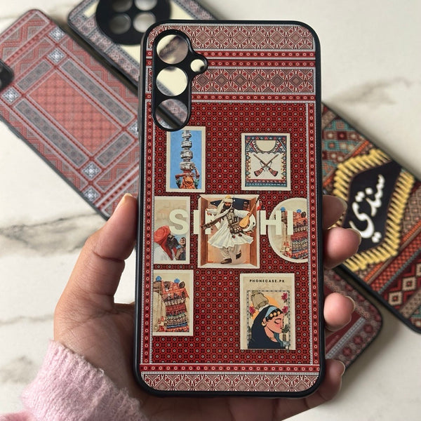 Sindhi Ajrak Art 8 - Sindhi Canvas - Premium Phone Case - All Models